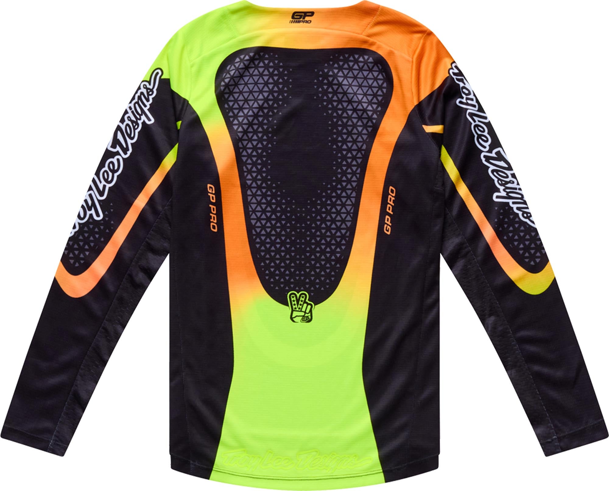 Troy Lee Designs GP Pro Aura Youth Motocross Jersey black XS Figure 2