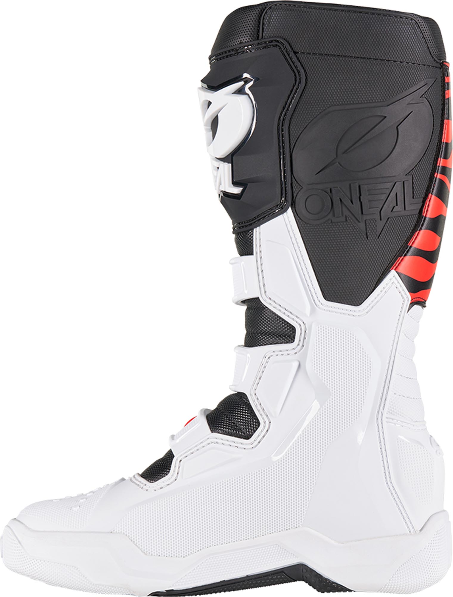 Oneal 3SRS Zebra Motocrosslaarzen zwart/wit/rood 46 Figuur 2