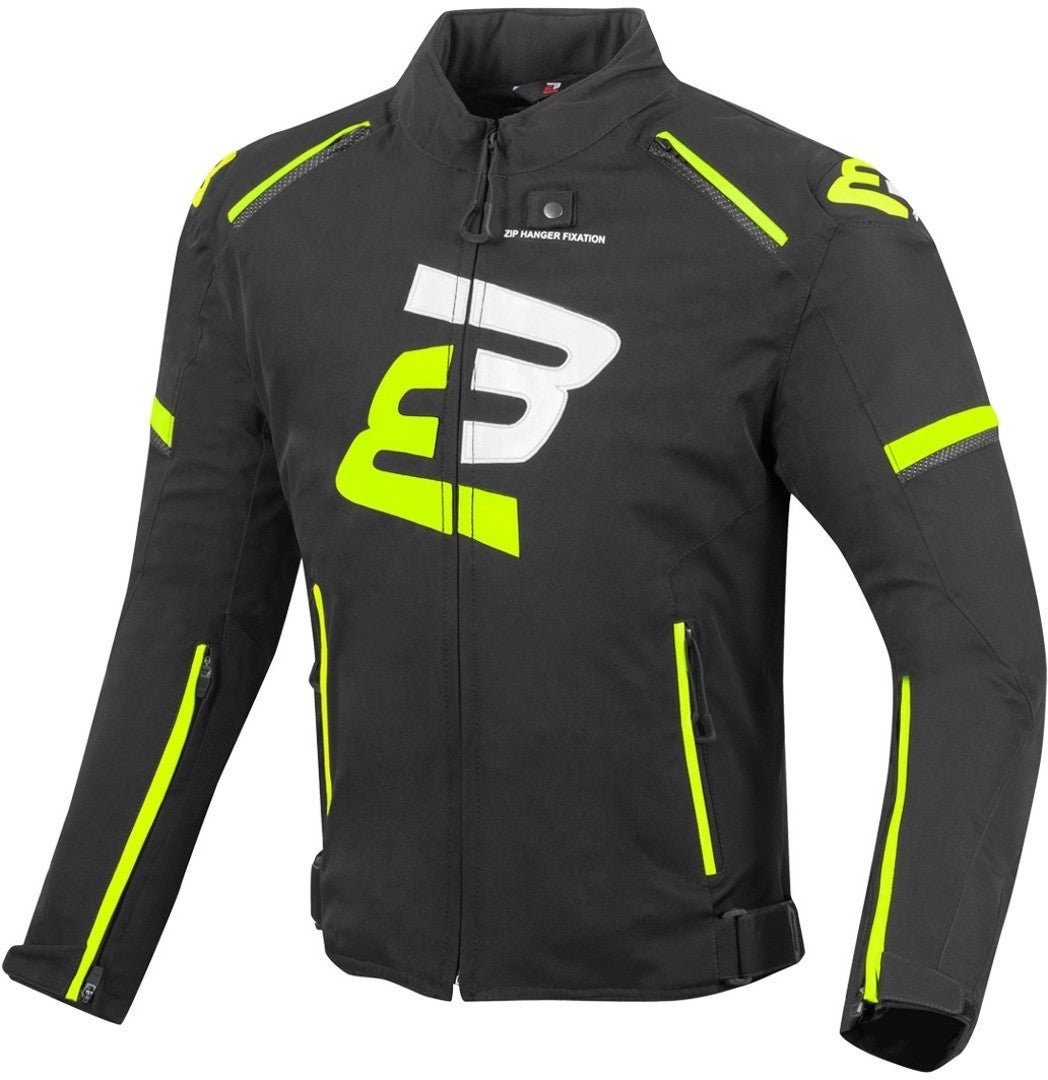 Bogotto Sparrow Waterproof Motorcycle Textile Jacket black/yellow 3XL Figure 1