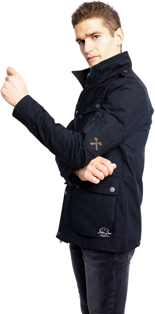 John Doe Explorer Motorrad Textiljacke schwarz 5XL Abbildung 18