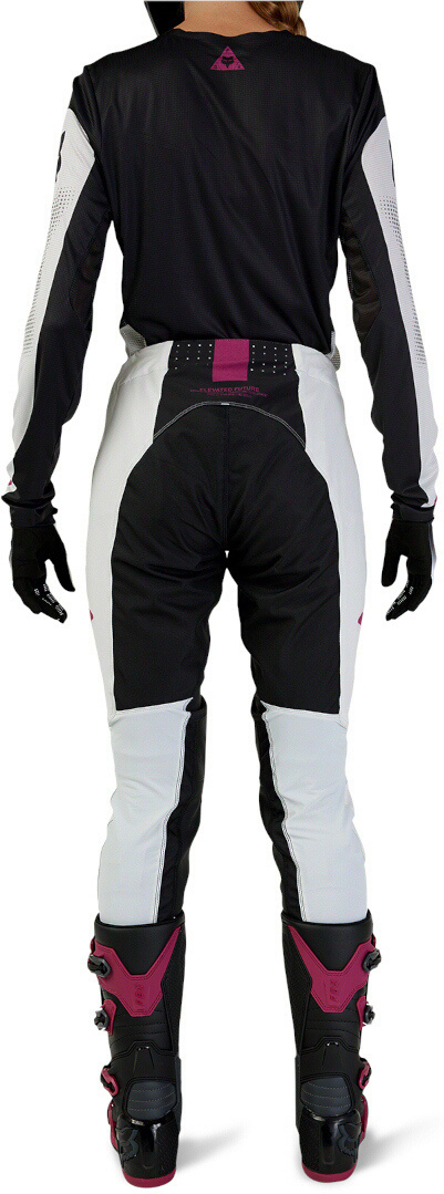 FOX Flexair Optical Motocross Bukser til damer lysegrå/sort 8 Figur 4
