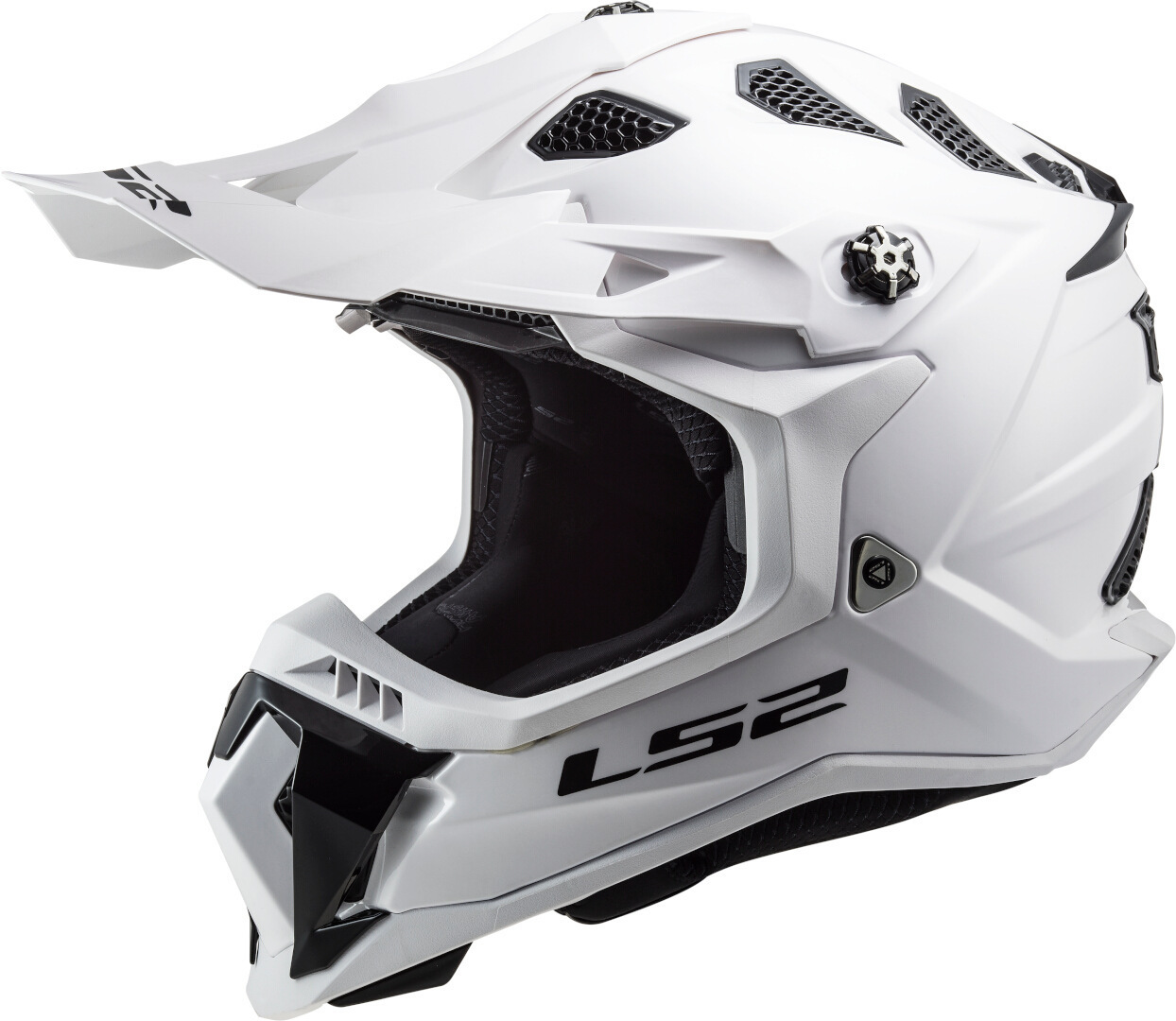 LS2 MX700 Subverter Evo II Solid Casco da motocross Bianco M (57/58) Figura 1