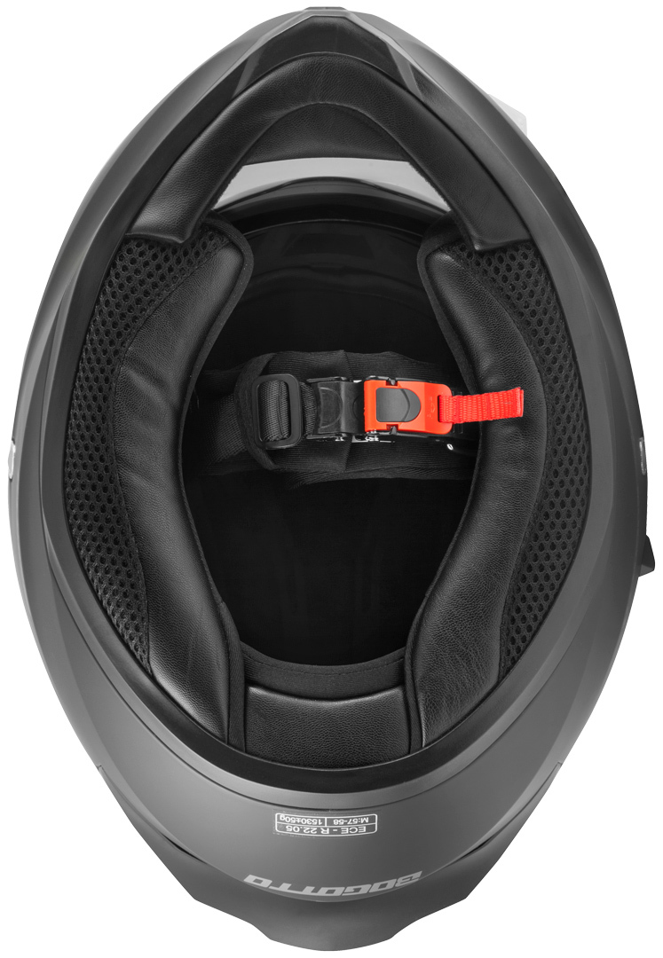 Bogotto H128 Solid Helm Black Matt 2XL Figuur 3