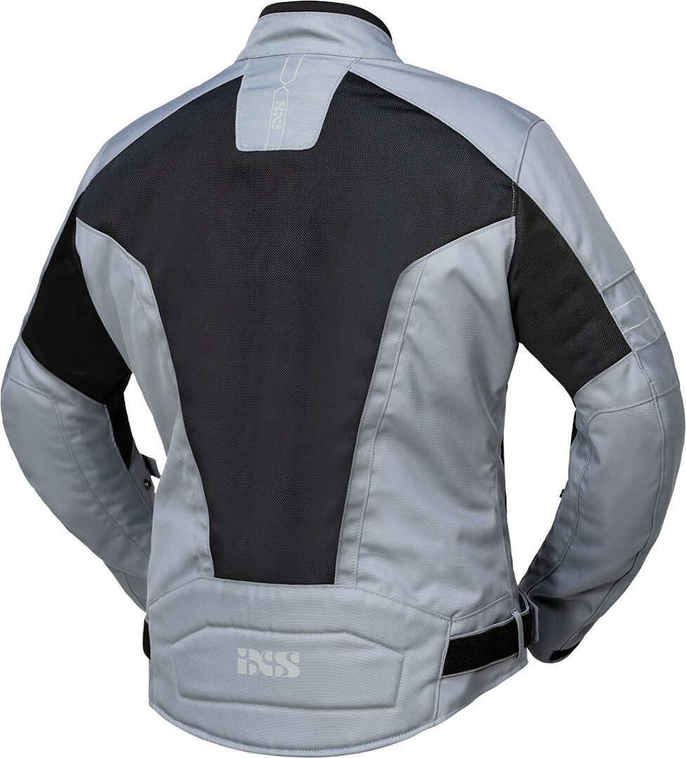 IXS Evo-Air Motorcycle Textile Jacket grey/black XXL Figure 2