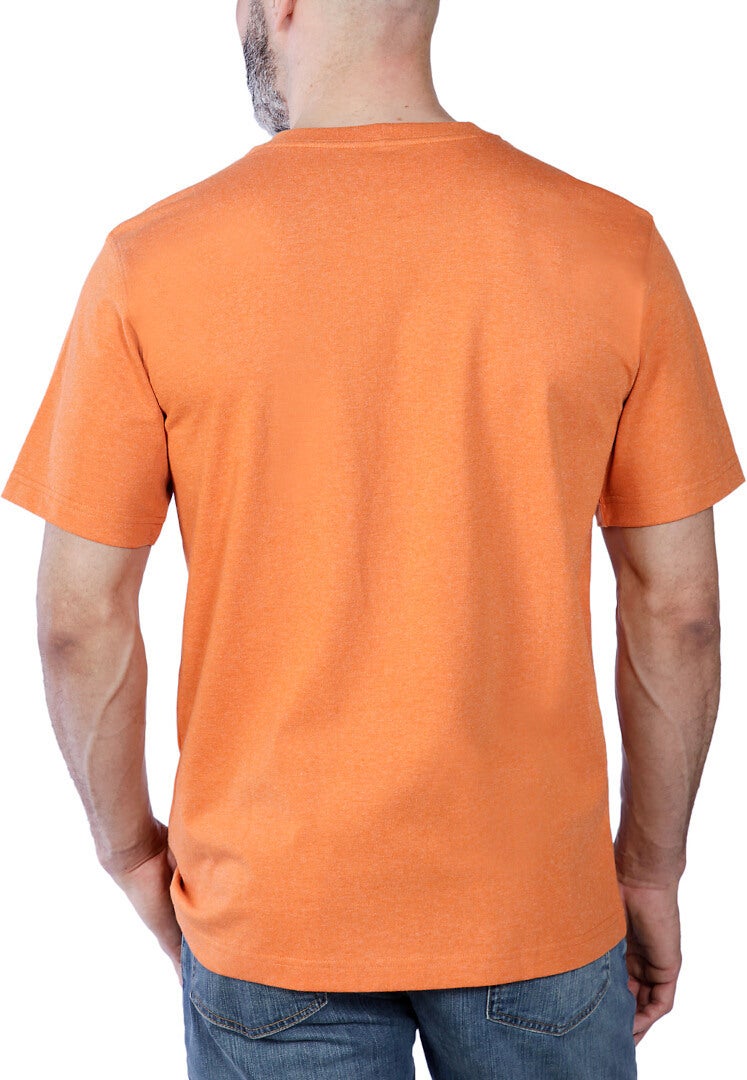 Carhartt Relaxed Fit Heavyweight K87 Pocket Triko oranžová M Obrázek 4