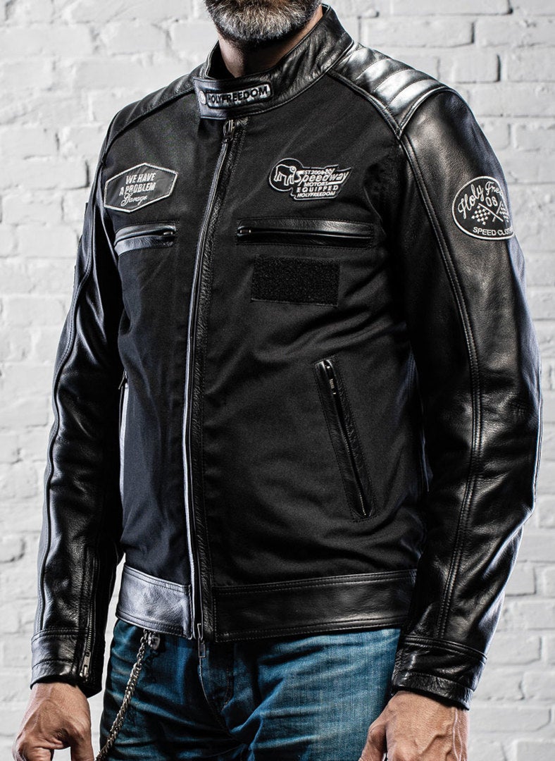 HolyFreedom Zero TL motorcycle leather/textile jacket 3XL Figure 6