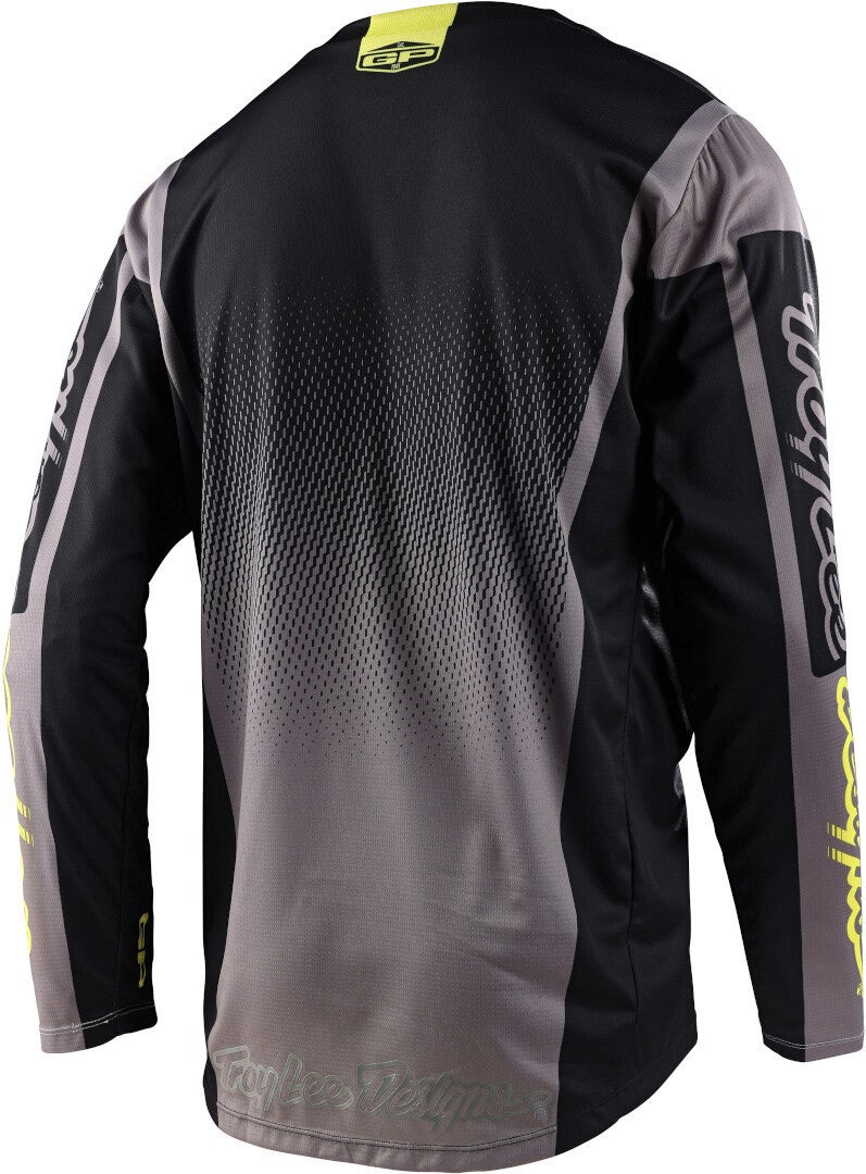 Troy Lee Designs GP Gear Icon Motocross trøje sort/grå L Figur 2