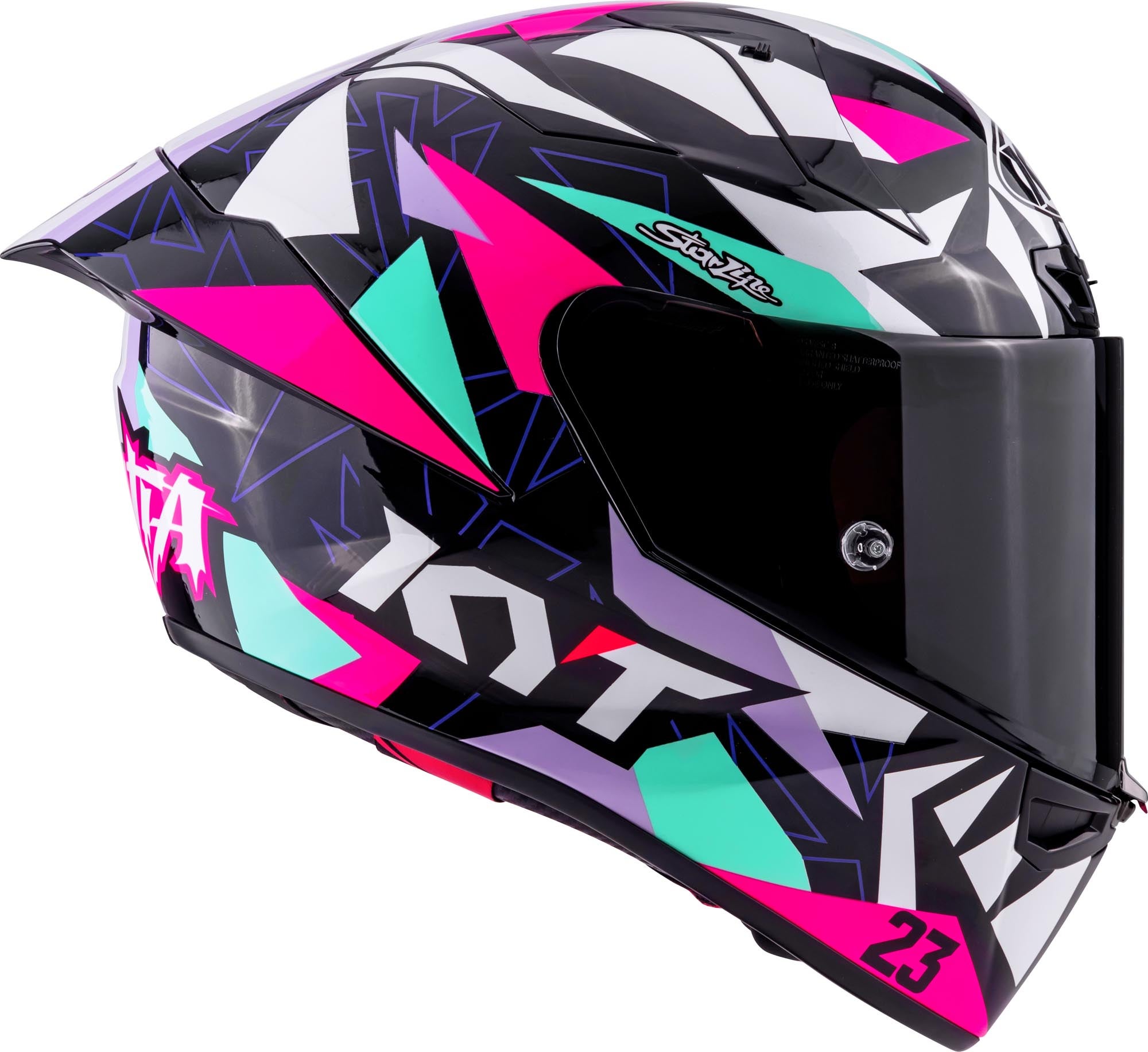 KYT KX-1 Race GP Bastianni Replica 2025 Helmet XXL (63) Figure 5