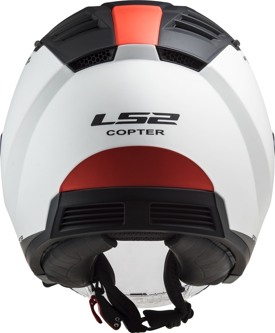 LS2 OF600 Copter II Urbane Cască cu reacție Alb/Negru/Roșu L (59/60) Figura 4
