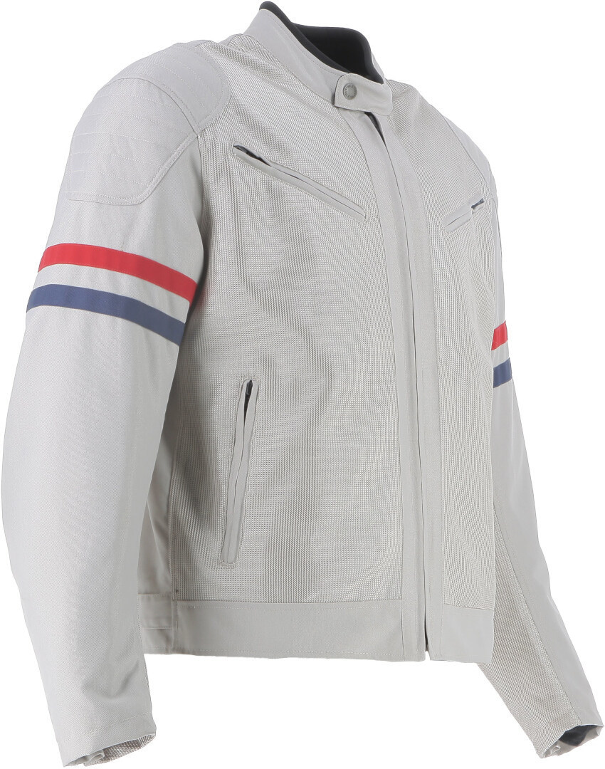 Helstons Monaco Air Motorcycle Textile Jacket Silver L Figure 4