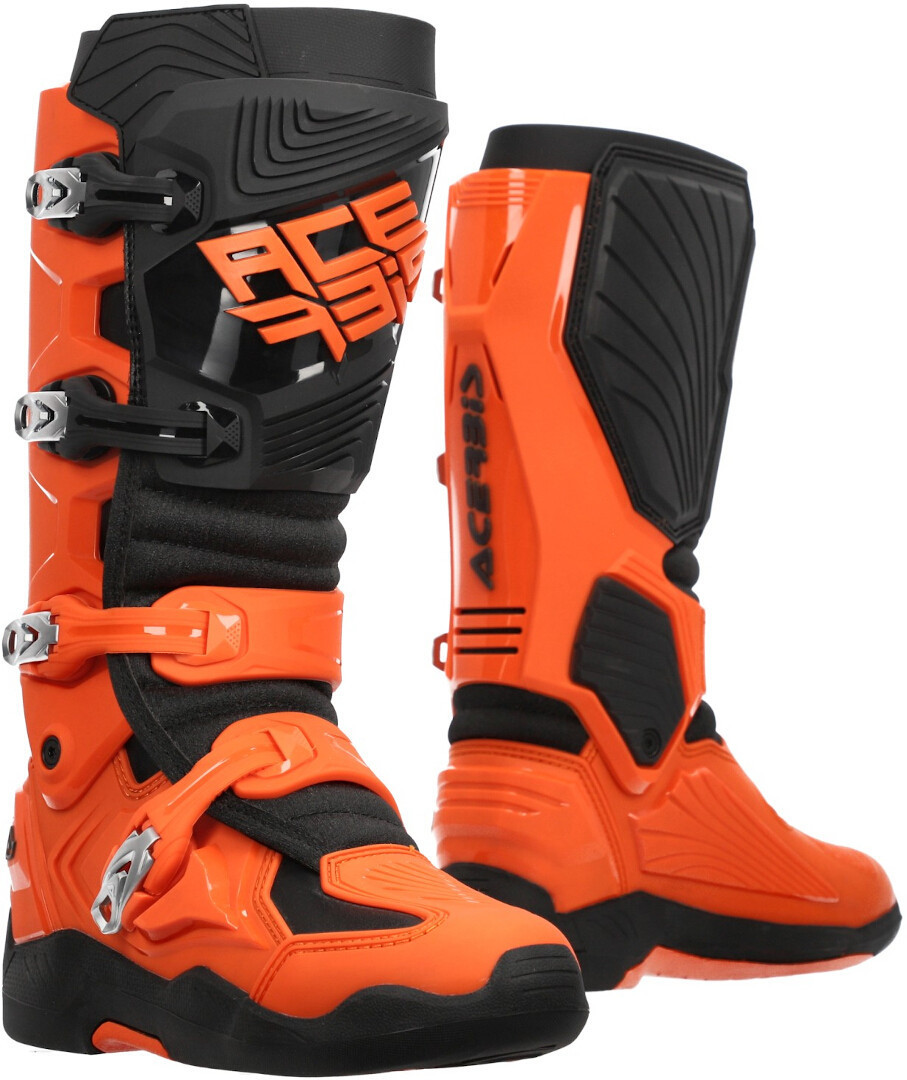 Acerbis Whoops Motocross støvler orange/sort 45 Figur 1