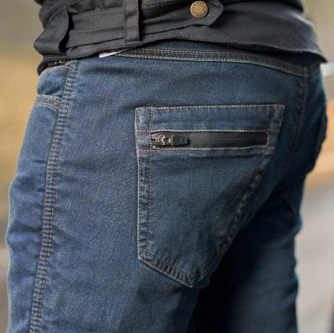 Merlin Mason Waterproof Motorcycle Jeans dark blue M L30 Figure 3