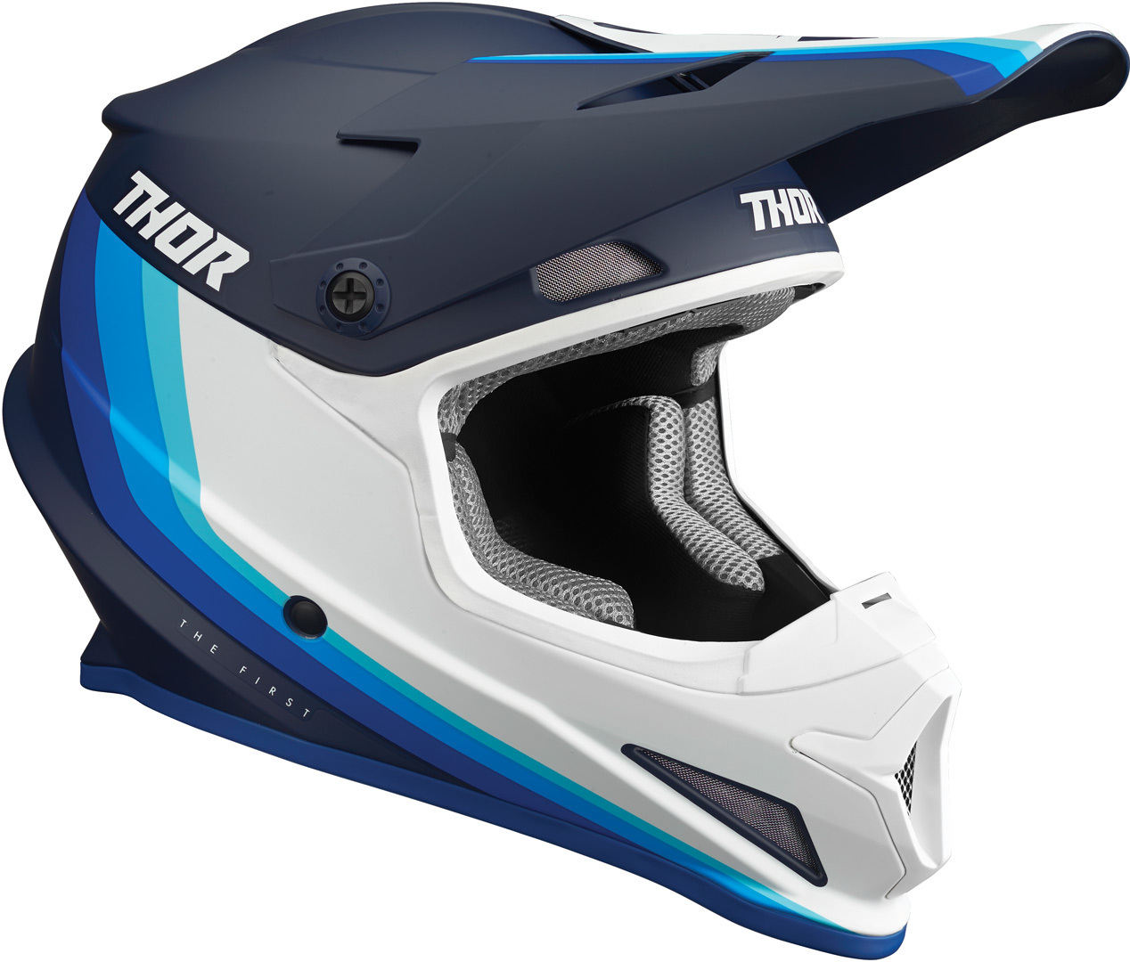 Thor Sector Runner MIPS Casco Motocross blu/bianco M (57/58) Figura 1