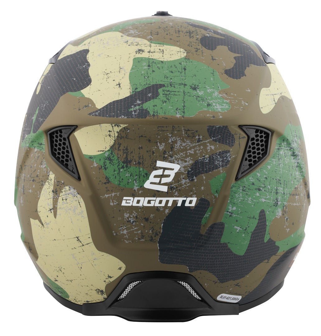 Bogotto Radic Camo Casque Green matt L Figure 21
