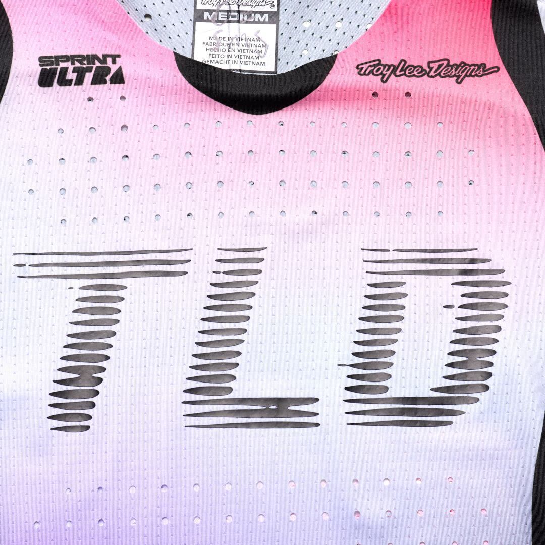 Troy Lee Designs Sprint Ultra Drip Fahrrad Jersey purple M Figure 8