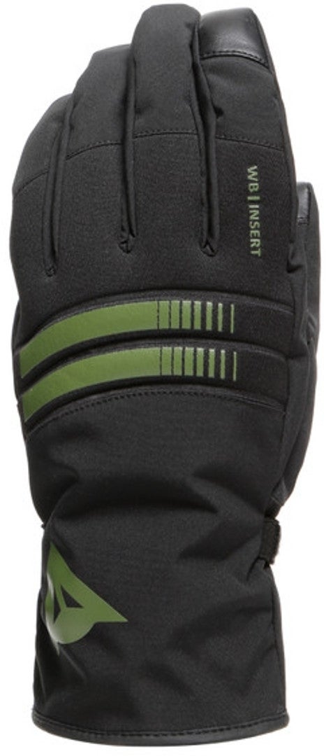 Dainese Plaza 3 D-Dry Vandtætte motorcykelhandsker sort/grøn L Figur 11