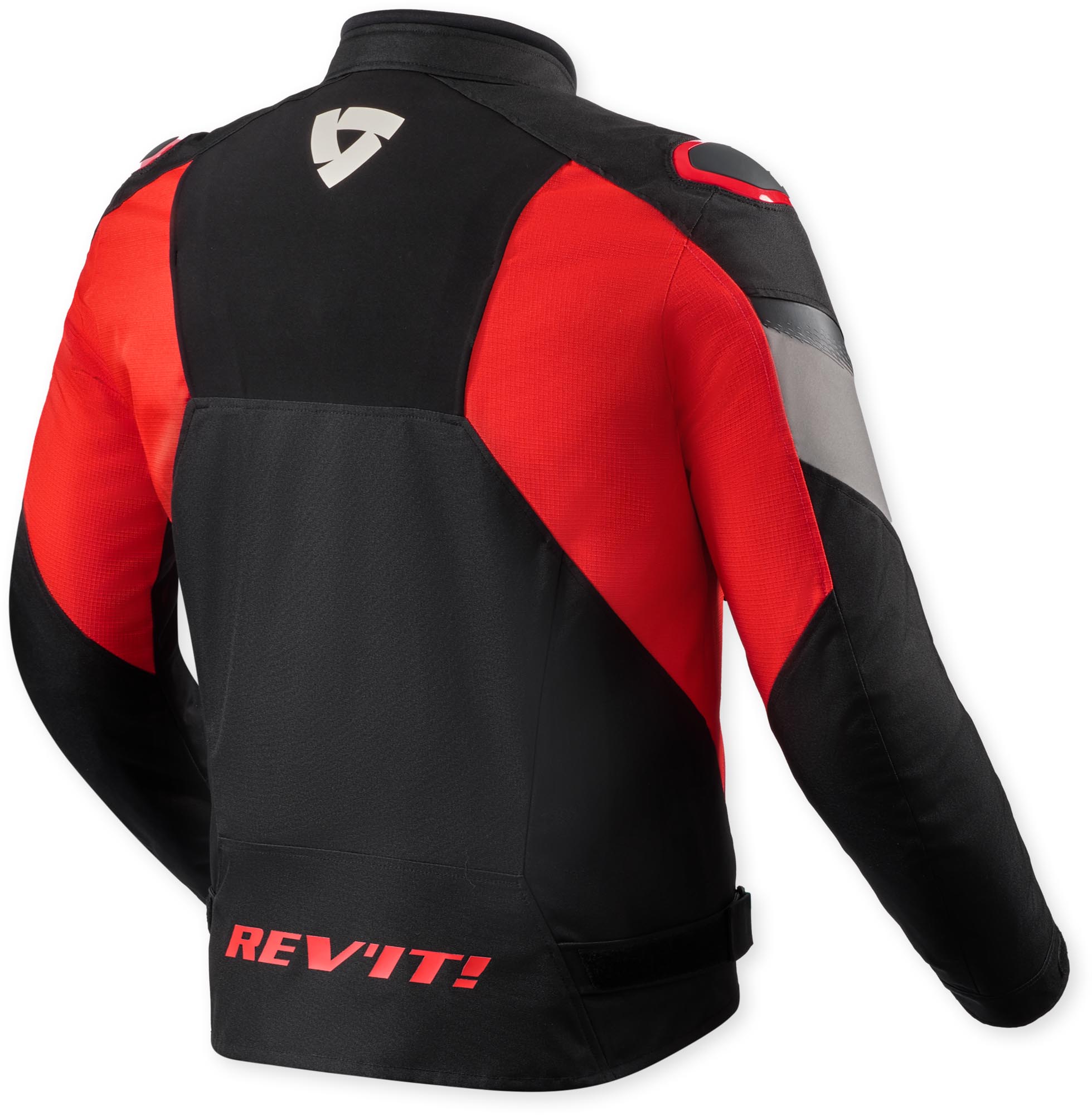 Revit Control H2O Motorcykel Textil Jacka svart/röd 3XL Figur 2