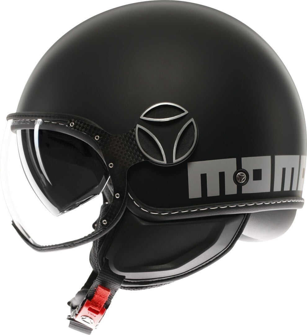 MOMO FGTR Evo Mono Cască cu reacție Black matt S (55/56) Figura 4