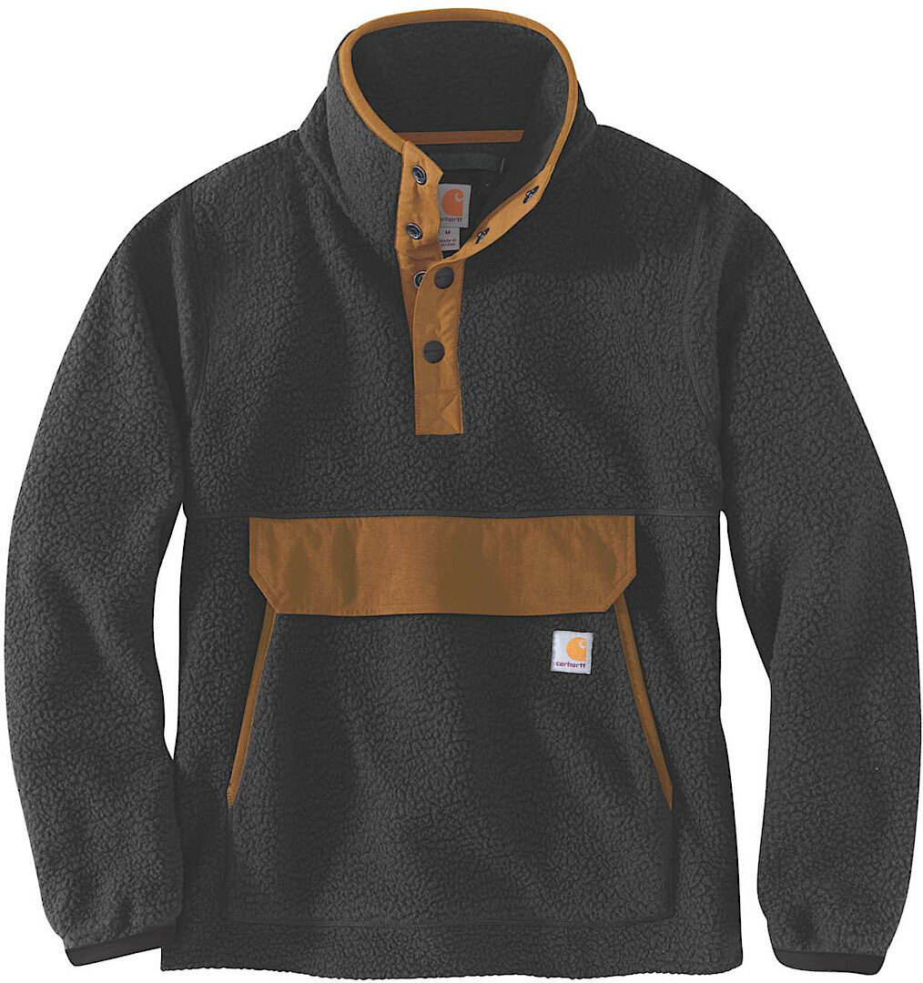 Carhartt Relaxed Fit Fleece Damer Pullover Sort L Figur 1
