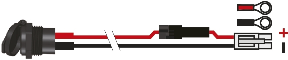 Oxford 12V SAE/Din Priză Figura 2