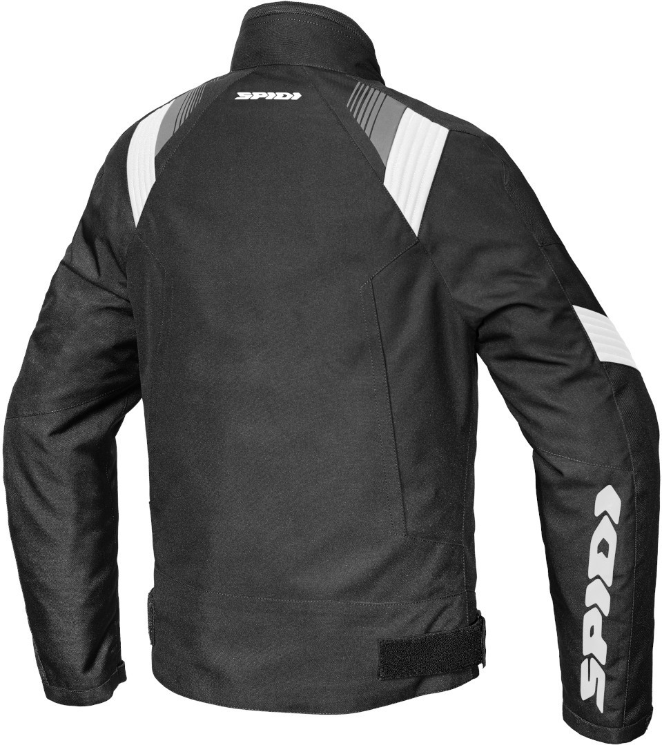 Spidi Flash Evo H2Out Motorrad Textiljacke schwarz/weiß 3XL Abbildung 2
