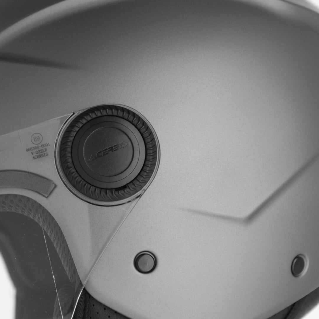 Acerbis Jet Brezza Metallic Casco Jet Grigio opaco L (59/60) Figura 6
