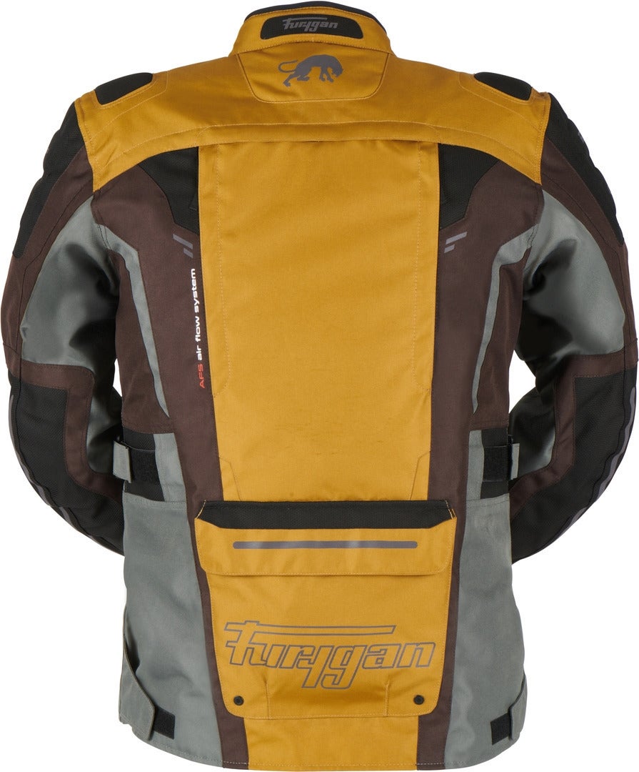 Furygan Brevent 3in1 Motorrad Textiljacke dunkelbraun/hellbraun XXL Abbildung 3