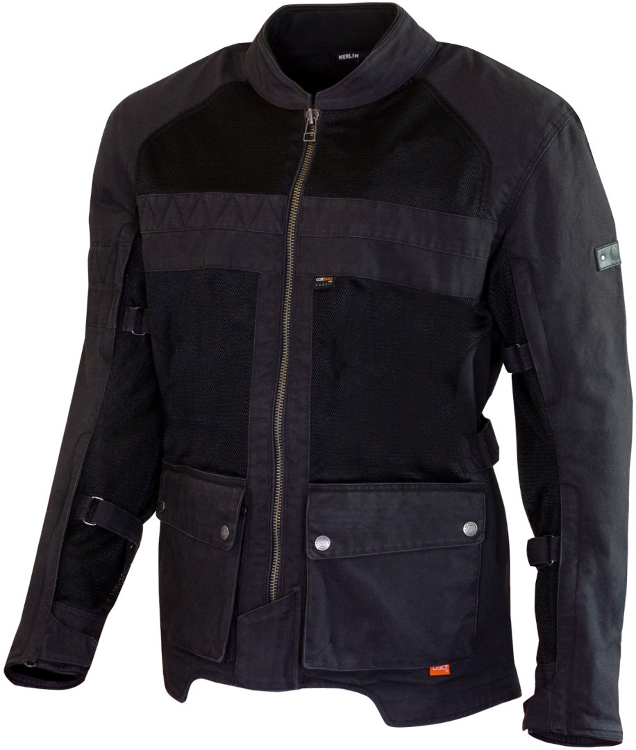 Merlin Mahala D3O Raid Explorer Motorcycle Textile Jacket black 3XL Figure 1