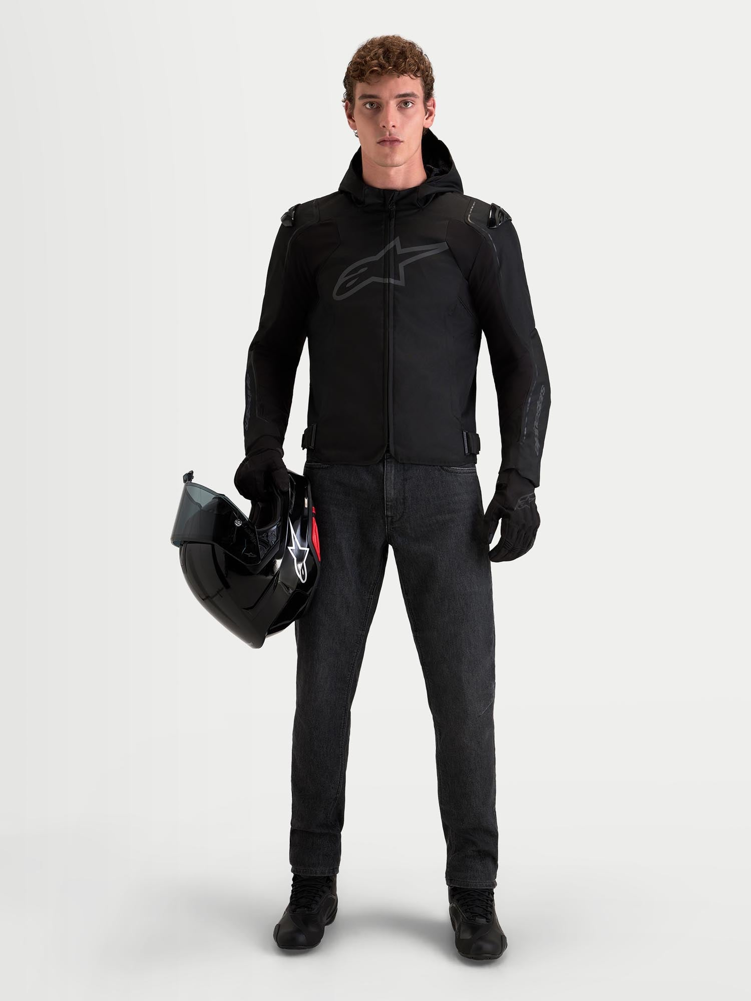 Alpinestars Zaca V2 waterproof Motorcycle Textile Jacket black 4XL Figure 3