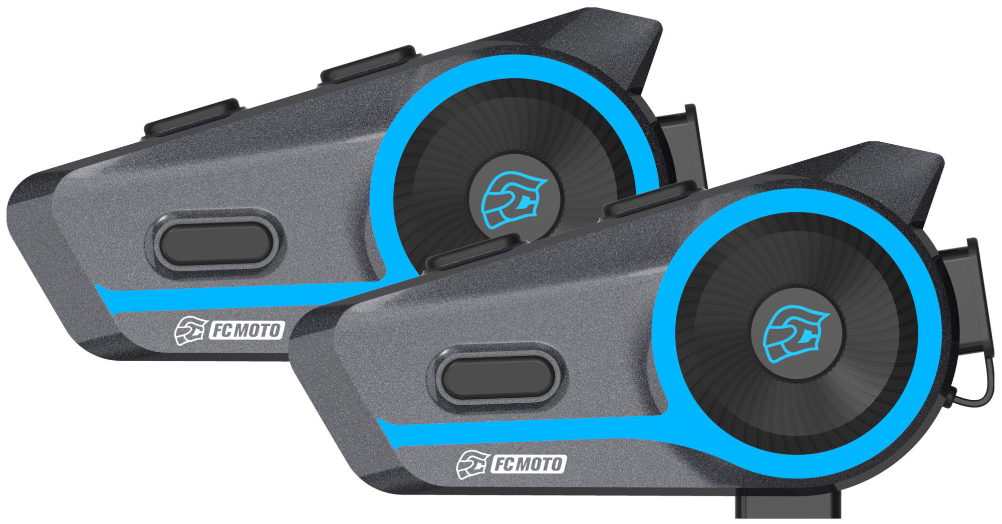 ASMAX D9 FC-Moto Edition Bluetooth Kommunikationssystem Duo Set Figur 1 ASMAX D9 FC-Moto Edition Bluetooth Kommunikationssystem Duo Set Figur 1