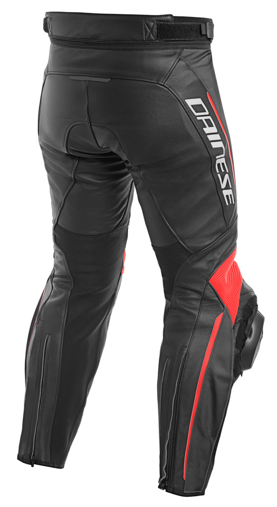 Dainese Delta 3 Motorcycle Leather Pants black/red 64 Figure 2