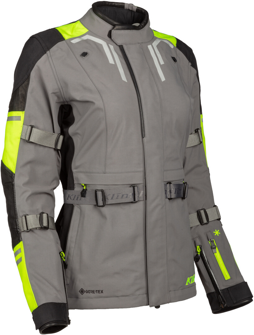 Klim Altitude 2023 Motorcycle Textile Jacket grey/black/yellow L Figure 3