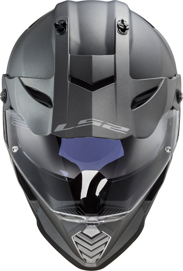 LS2 MX436 Pioneer Evo Casco Motocross Matt in titanio L (59/60) Figura 2