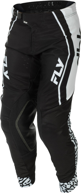 FLY Racing Evolution DST DBK Special Edition Byxor - Svart/Silver Figur 5