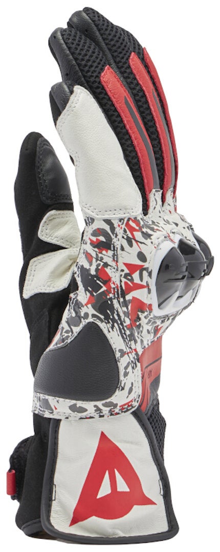 Dainese Mig 3 Unisex Motorcykel handsker sort/rød/hvid L Figur 6