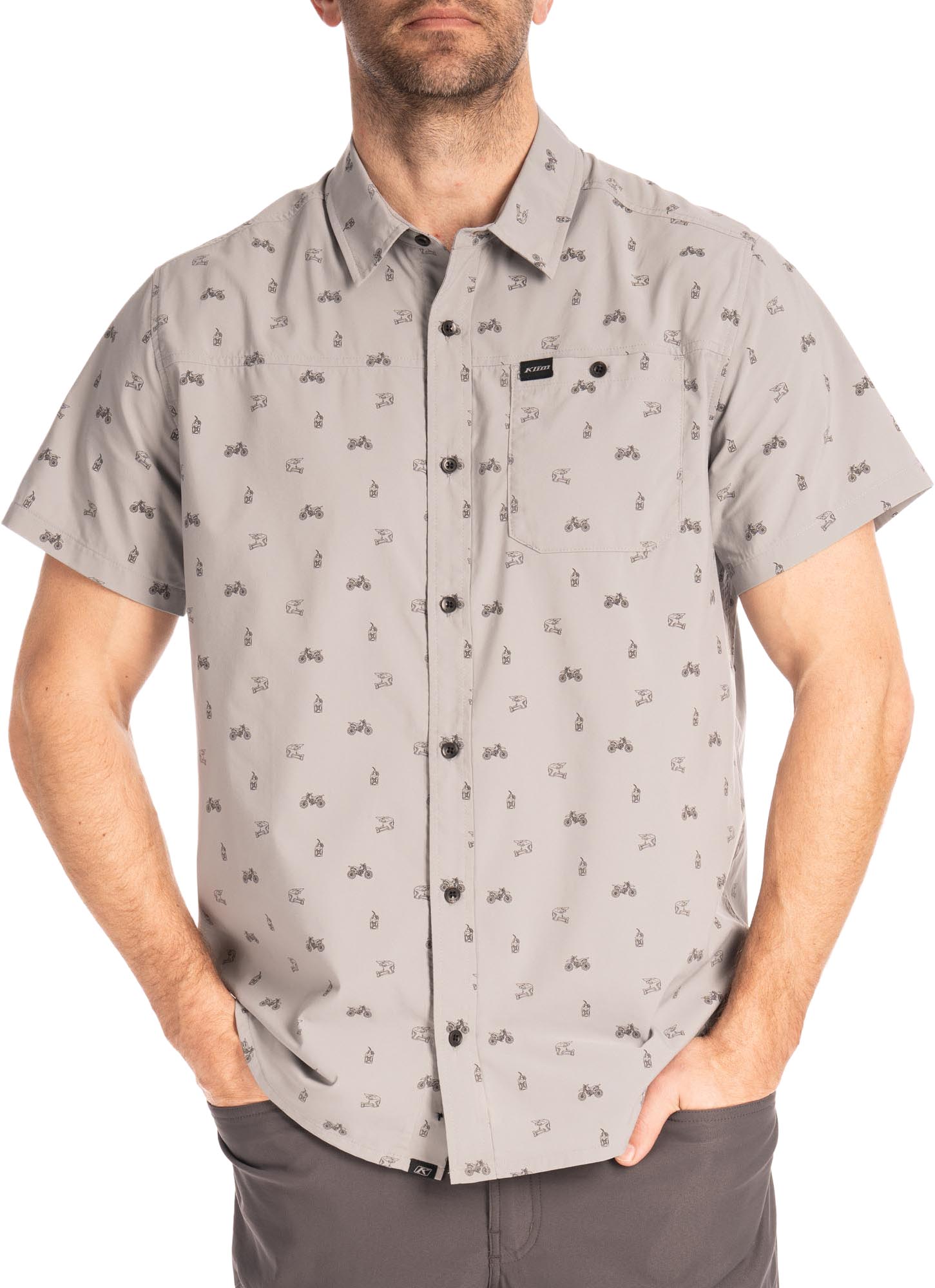 Klim Rambler Stretch Camicia grigio L Figura 1