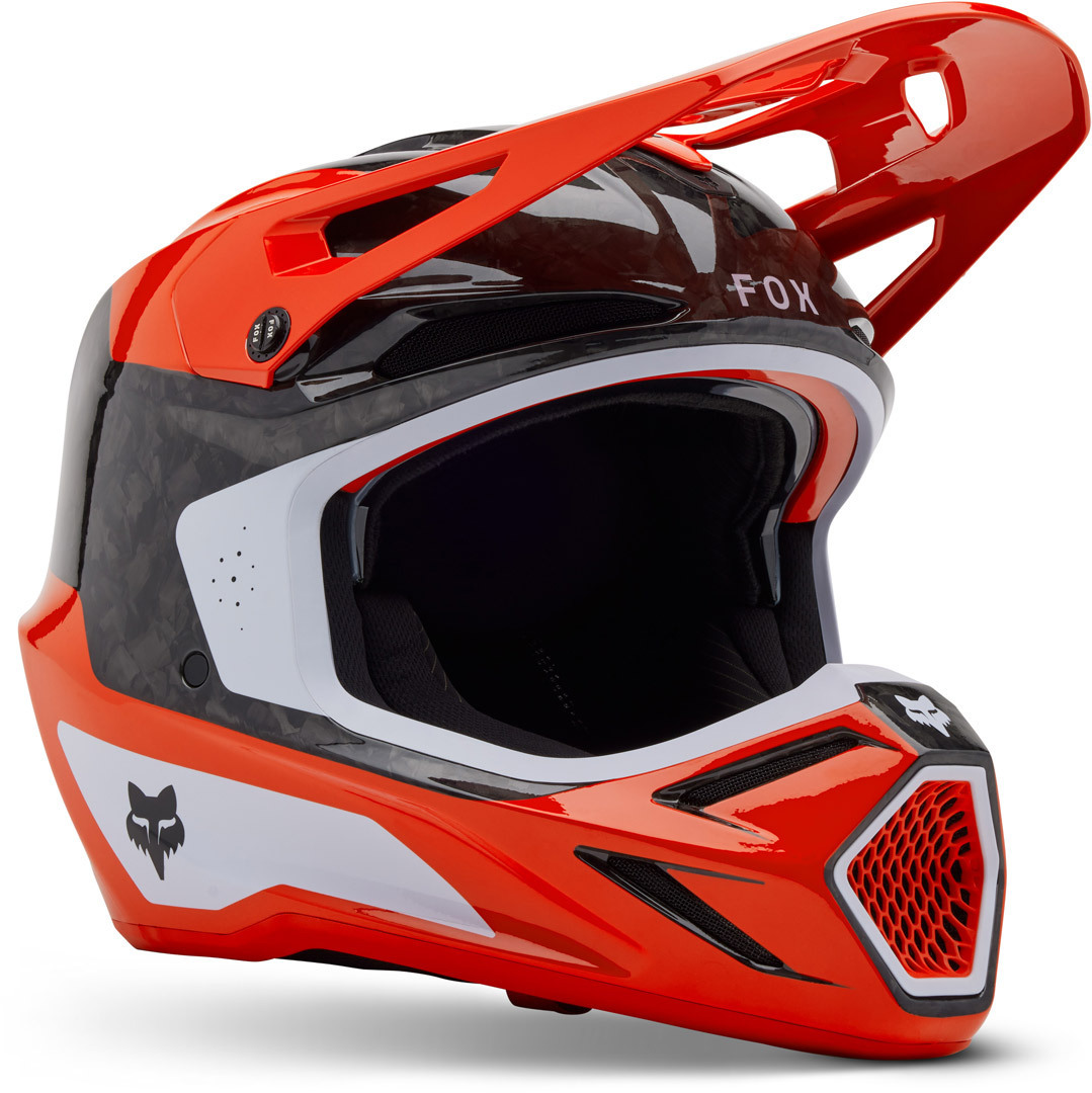 FOX V3 RS Infinite MIPS Casco da motocross rosso S (55/56) Figura 1
