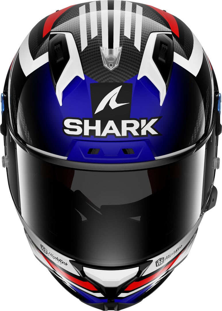 Shark Aeron GP FIM Firstlap Carbon Helmet white/red/blue M (57/58) Figure 3
