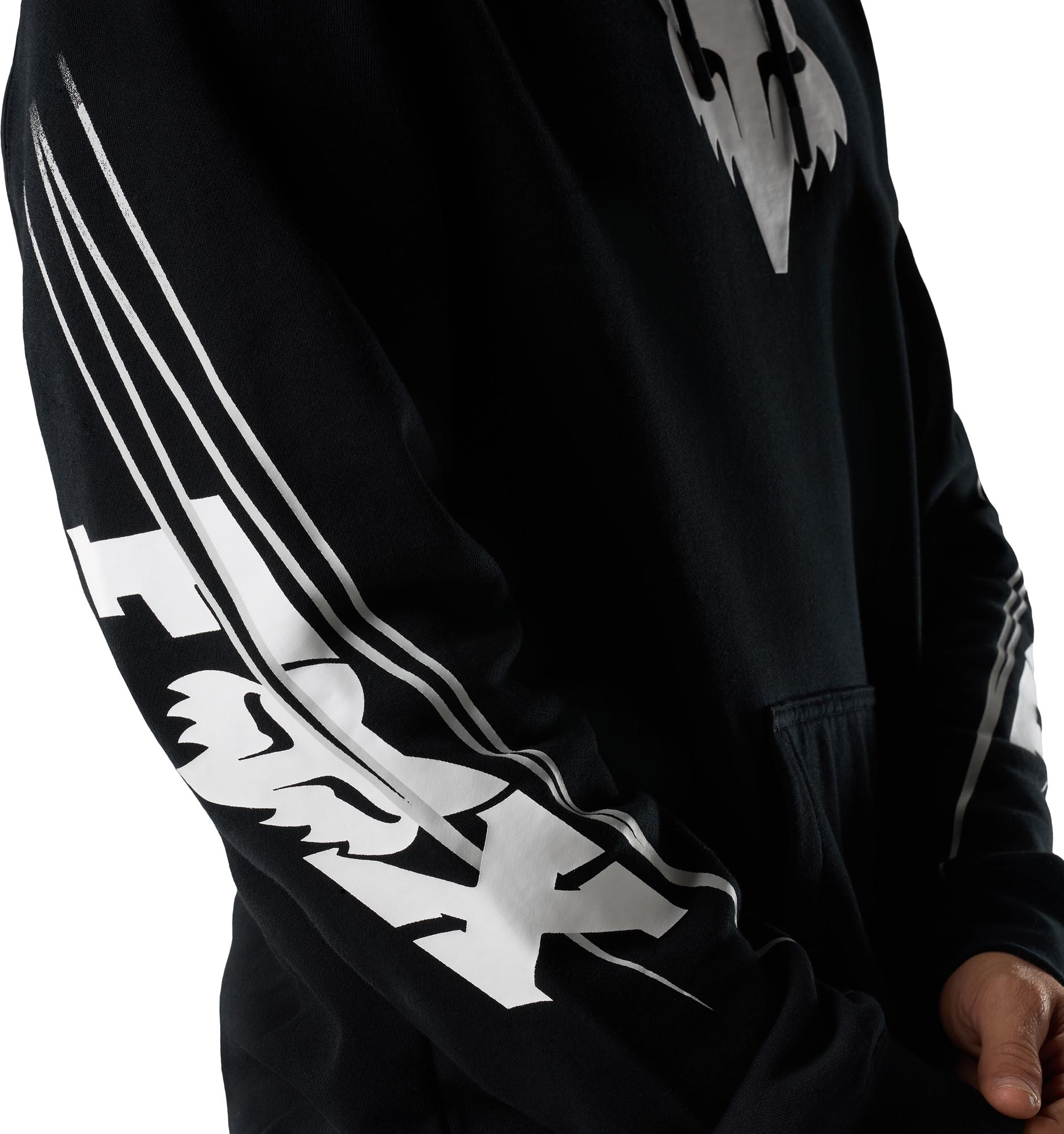 FOX Apex Fleece Sweat à capuche noir S Figure 7