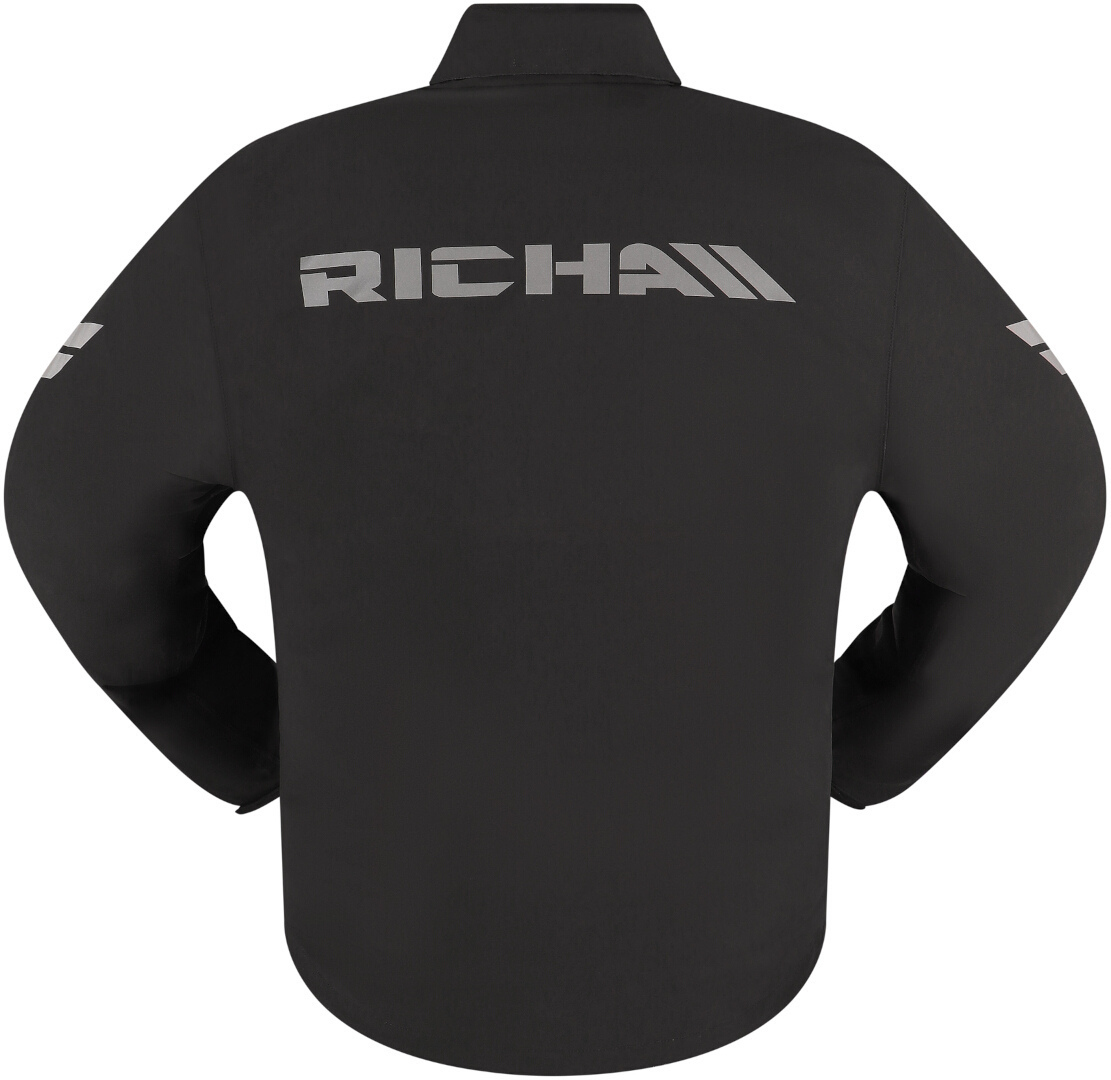 Richa Rain Stretch 2L Motorcycle Rain Jacket black M Figure 3