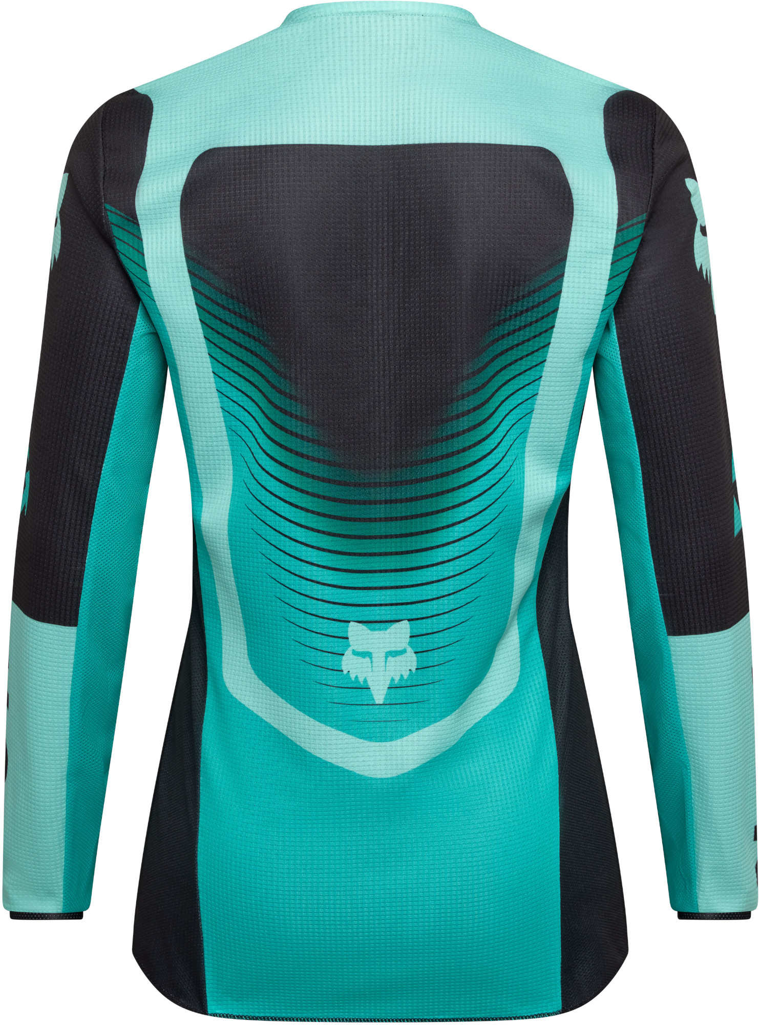 FOX 180 Collect Damen Motocross Jersey schwarz/türkis S Abbildung 2
