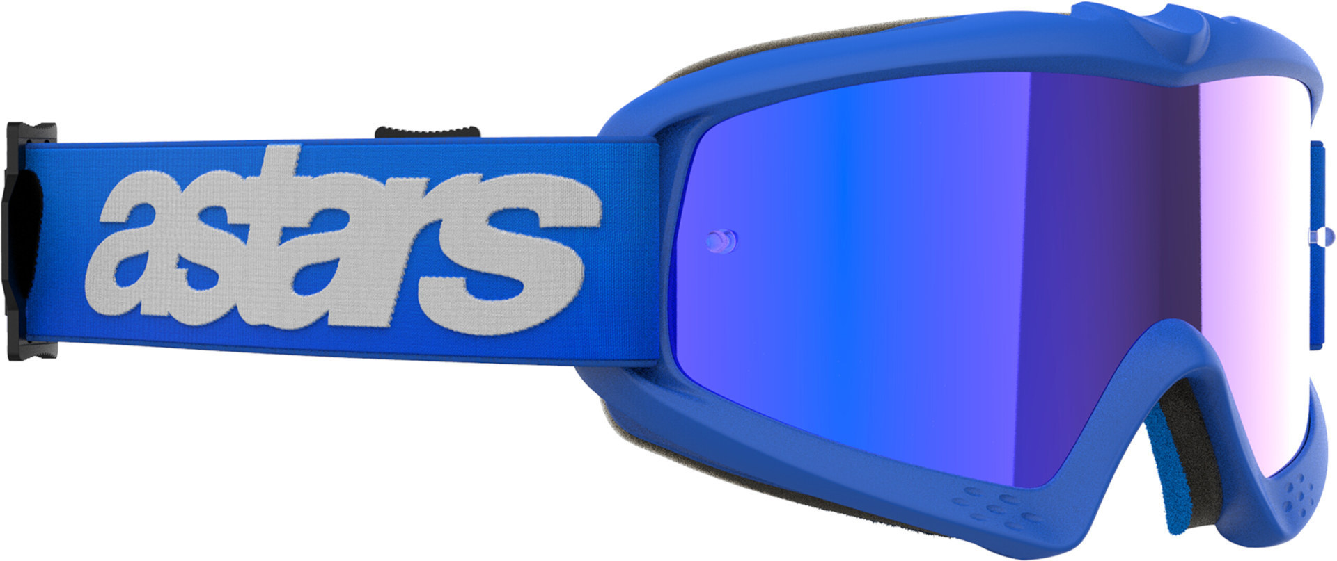 Alpinestars Vision Blaze Mirrored Ochelari de motocross pentru tineret Albastru/Alb Figura 2