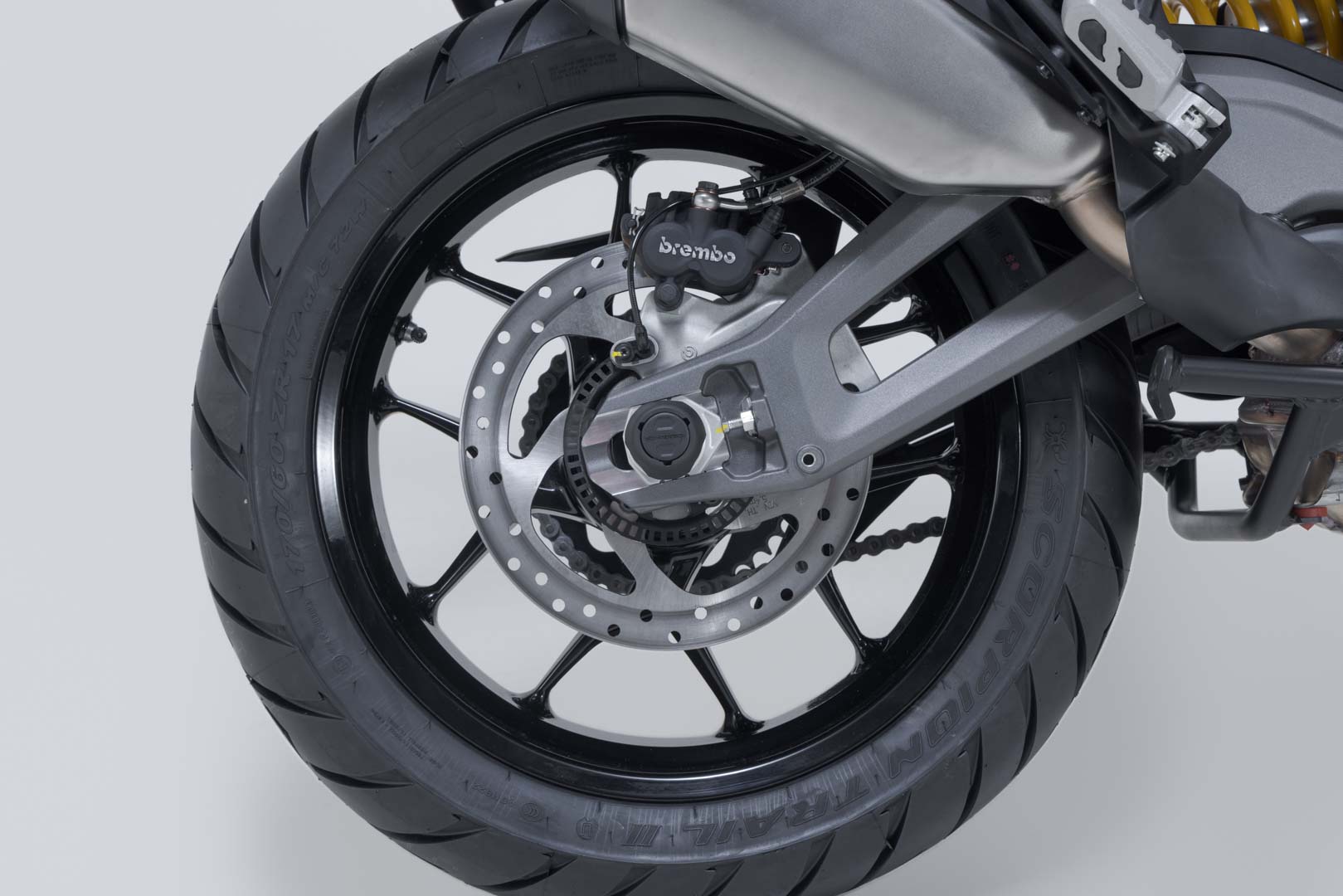 Set SW-Motech Slider pentru puntea spate - Negru. Ducati Multistrada V2 / V2 S (24-). Figura 2