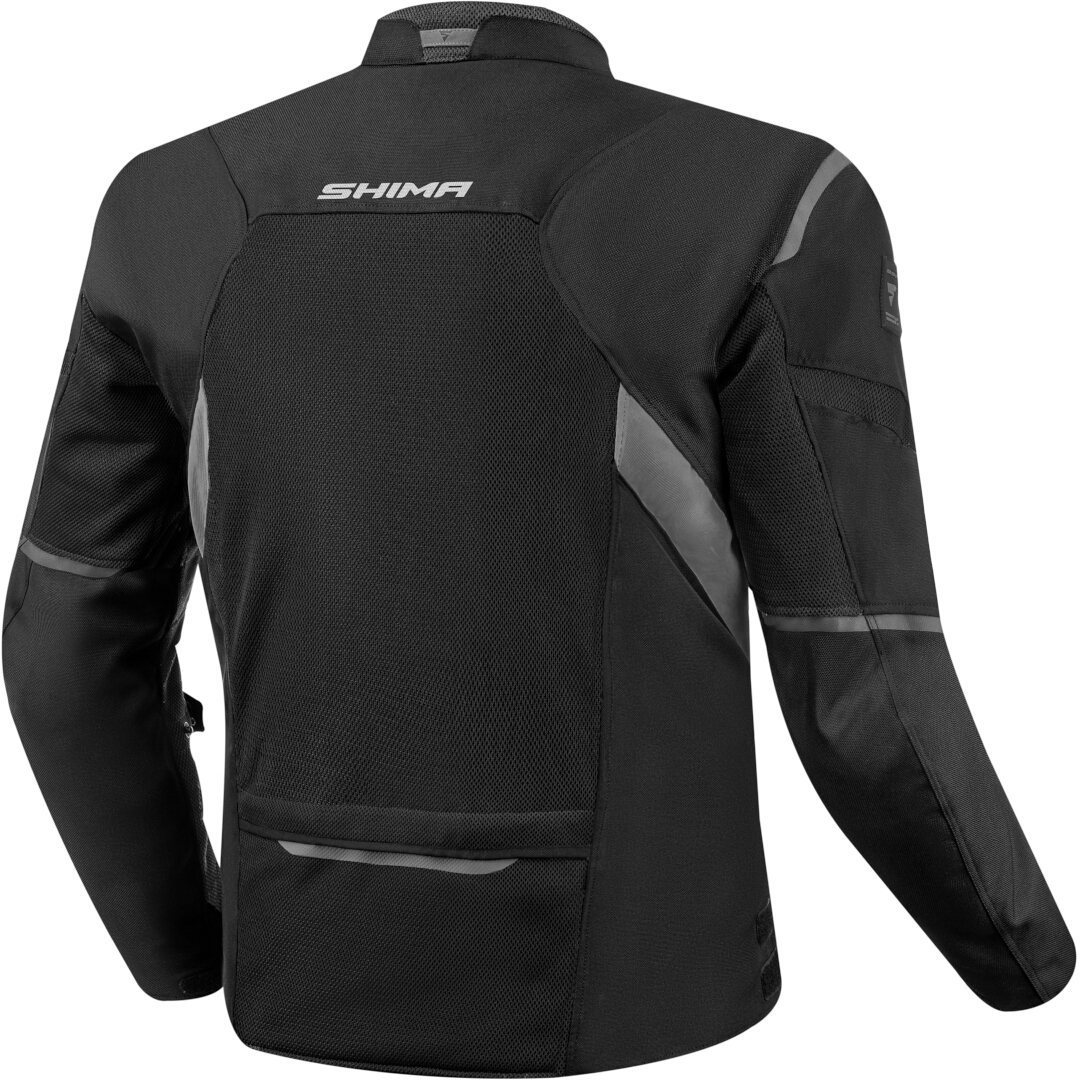 SHIMA Rush 2.0 Vented waterproof Motorcycle Textile Jacket black L Figure 2