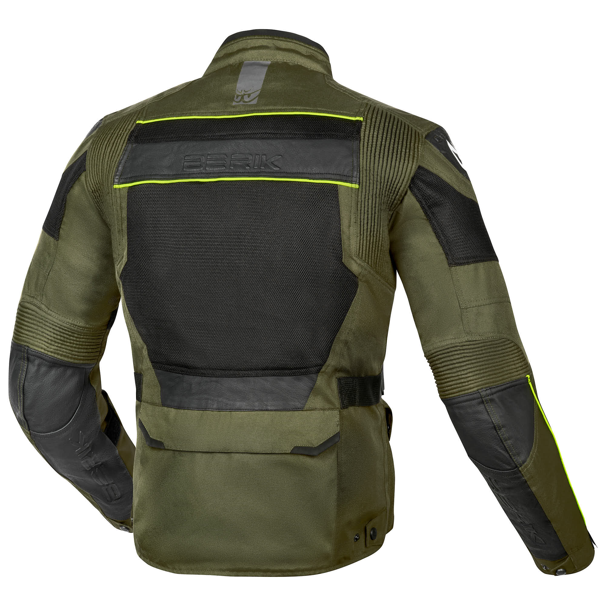 Side view of Berik Absolute Terra Motorcycle Textile Jacket