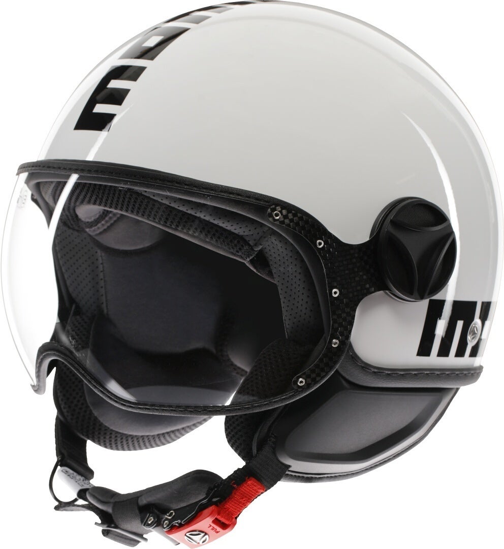 MOMO FGTR Classic Mono Casque jet Blanc L (59/60) Figure 1