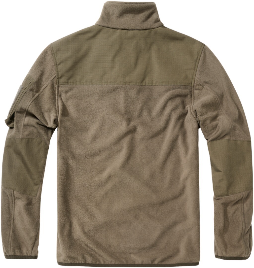Brandit Fleece Ripstop Свитер на молнии Олив 7XL Рисунок 6