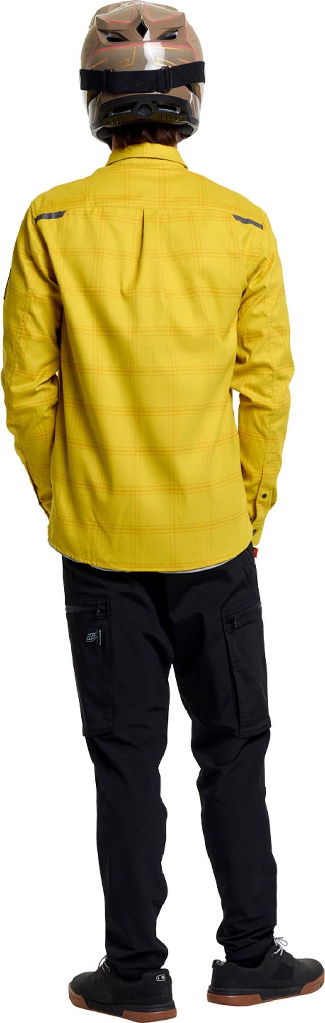 Troy Lee Designs Ruckus Ride Flannel Bicycle Shirt yellow L Figure 16