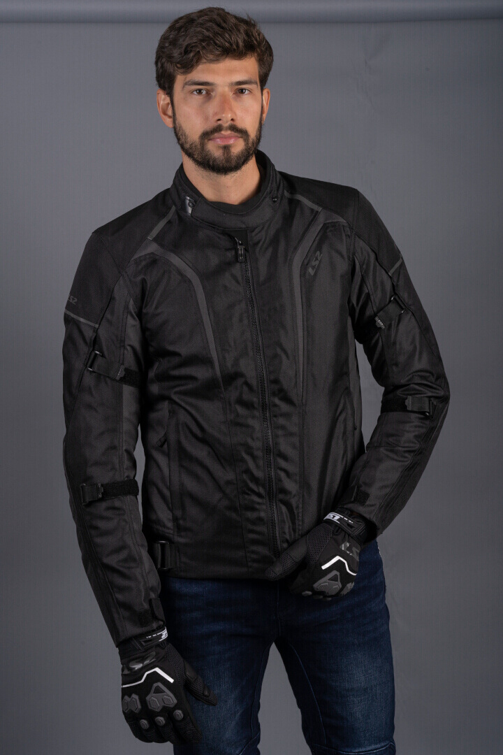 LS2 Sepang waterproof Motorcycle Textile Jacket black/dark grey M Figure 16