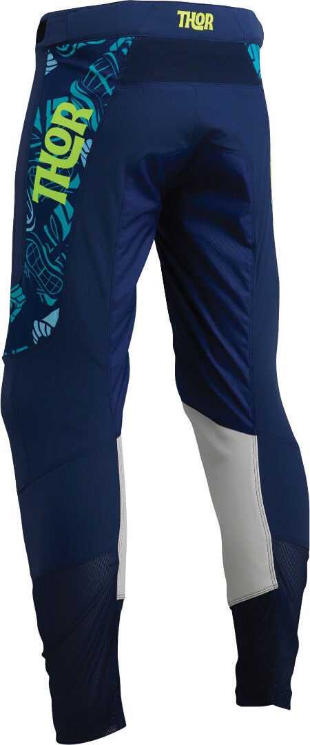 Thor Prime Aloha Pantalons de motocross bleu/vert 40 Figure 3